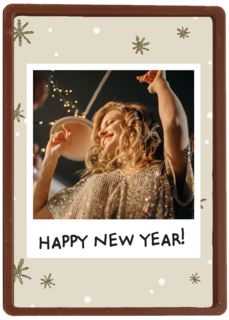 nieuwjaar fotokaart sterren