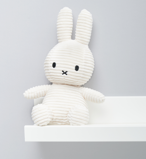 Nijntje Knuffel Wit Corduroy