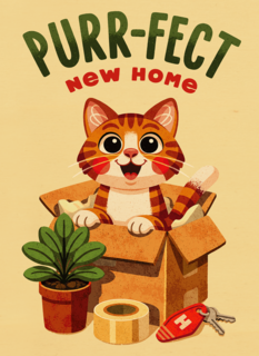 Nieuwe Woning Purrfect New Home