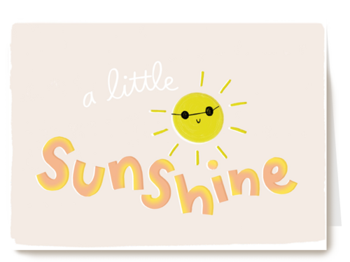 Beterschap kaart Hello Sunshine