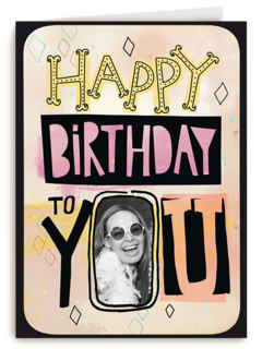 happy birthday met foto in de o