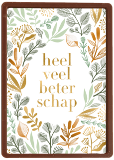 Heel veel beterschap floral