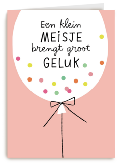 ballon met confetti