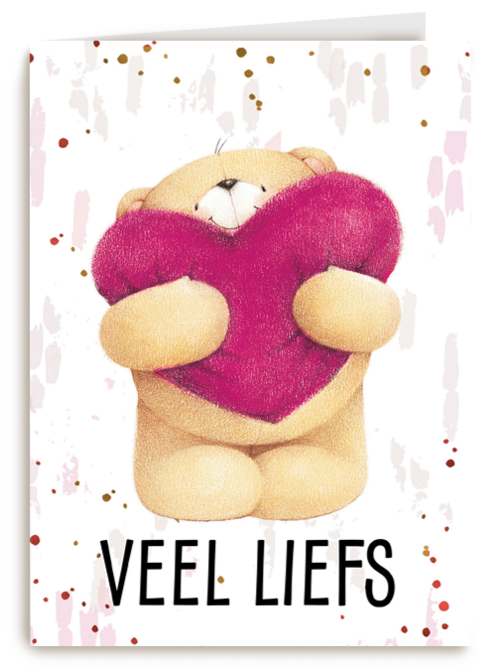 valentijnskaart forever friends Veel liefs
