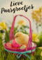 lieve paasgroetjes met mand