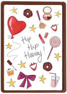 verjaardag kaart matia studio hip hip hooray