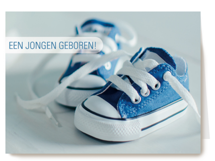 jongen schoentjes geboren