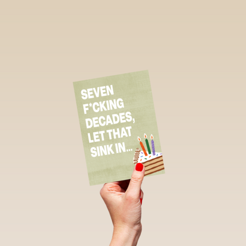 seven f cking decades let that sink in