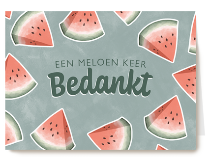 Making Memories Meloen keer bedankt