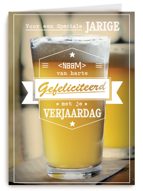 gefeliciteerd verjaardag jarige van harte