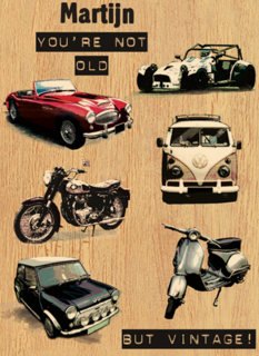 Oldschool motor and cars