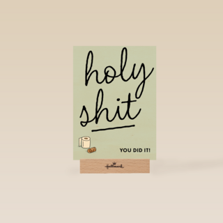 compliment kaart holy shit you did it