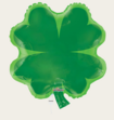 Ballon Geluksklaver Groen