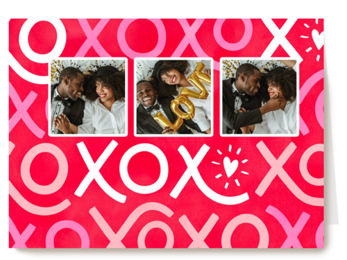 XOXO fotokaart valentijn