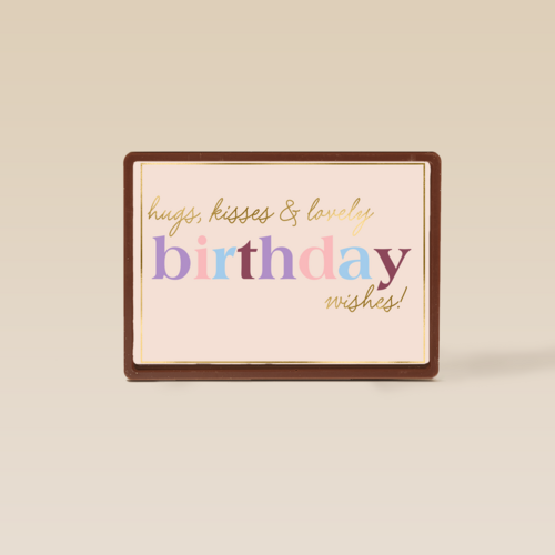 Hugs kisses lovely birthday wishes