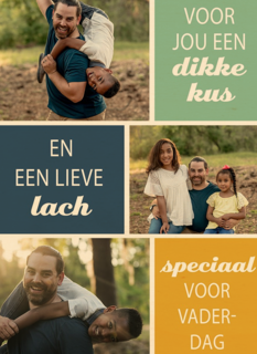 fotokaart vaderdag 3 fotos