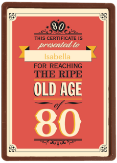 leeftijd tachtig old age