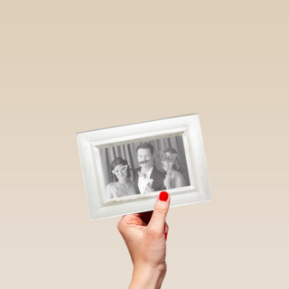 fotokaart liggend fotolijst blanco