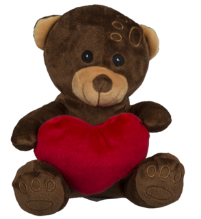 Knuffelbeer Met Hart 18 centimeter