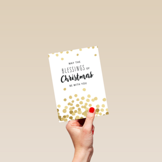 kerst blessings religieus