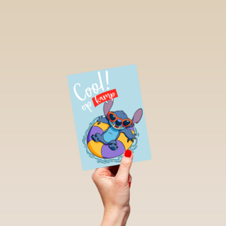 Cool op kamp Stitch