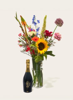 Veldboeket Luana Met Il Miogusto Prosecco