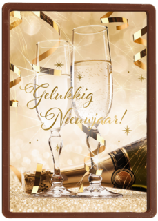 Nieuwjaar gelukkig cheers