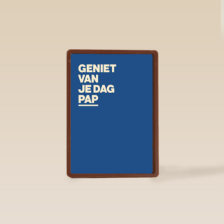 vaderdag kaart andc geniet van je dag pap