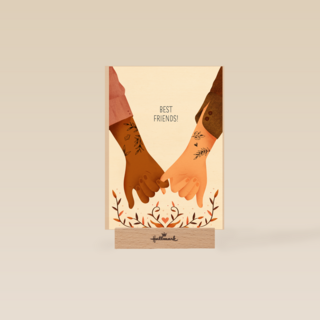 Complimentkaart best friends