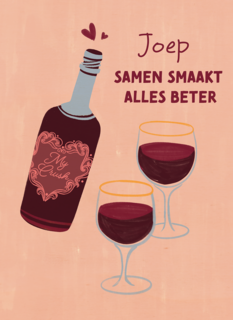 Valentijn Wijn smaakt samen beter