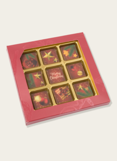 Chocolade Bonbons Kerst 9 stuks