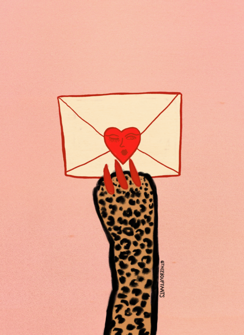 Envelop met liefde Bouffants and Broken Hearts