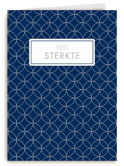 Condoleance stijlvol veel sterkte