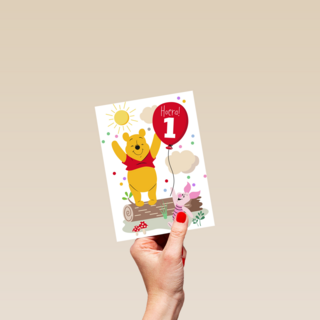hoera 1 jaar met winnie
