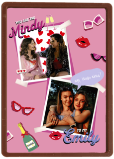 You are the mindy to my Emily in Paris