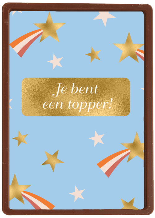 Compliment kaart je bent een topper