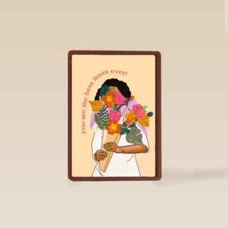 moederdag kaart you are the best mom ever