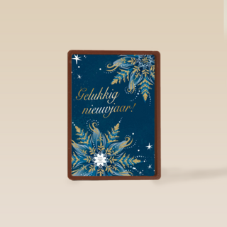 zakelijke nieuwjaarskaart met eigen logo