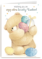 wishing you an egg stra lovely easter forever friends kaart