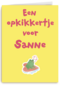 Beterschap Kleine Kikkertjes