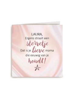 dat je mama heel veel van je houd kaart
