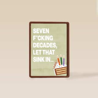 seven f cking decades let that sink in