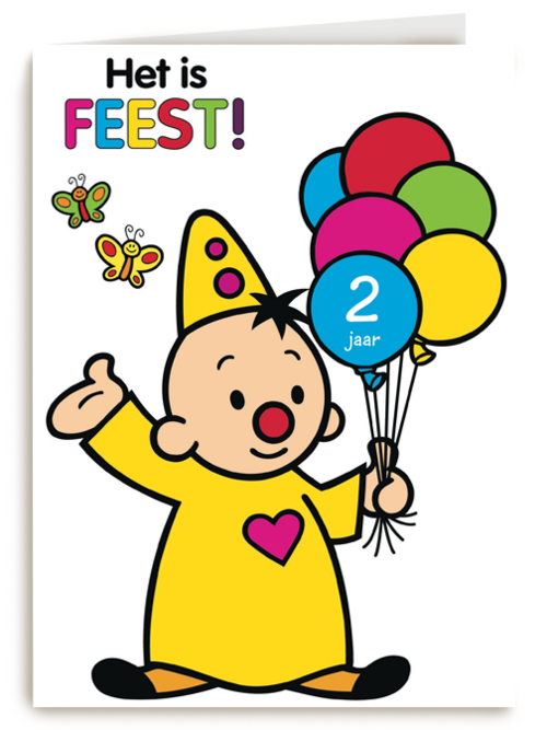 het is feest met bumba ballonnen