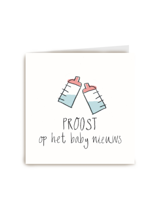 proost op het baby nieuws