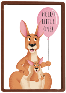 een ballon voor de dochter