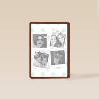 fotokaart hashtag besties fun selfie polaroid fotoos
