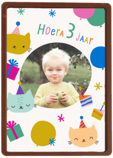 Hoera 3 jaar fotokaart