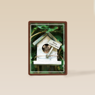 Verhuisd muis huisje