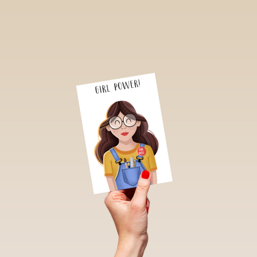 girl power powervrouw