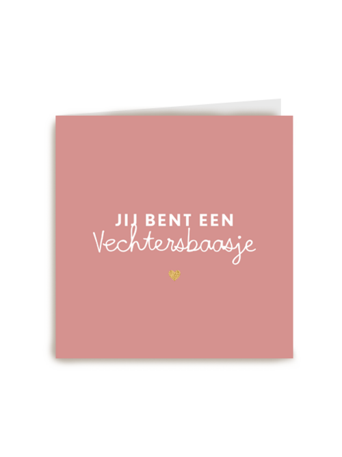 baby kaart jij bent een vechtersbaasje